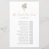 Love is in Bloom Bridal Shower He Said She Said (Voorkant)