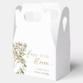 Love is in Bloom Bruidsfeest Pampas Gras Bedankdoosjes (Geopend)