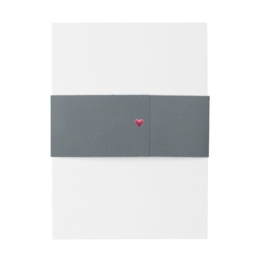 Love is in Bloom Pink Roses Wedding  Uitnodigingen Wikkel (Achterkant Voorbeeld)