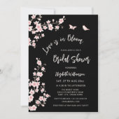 Love Is In Bloom | QR Code Registry Bridal Shower Kaart (Voorkant)