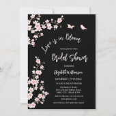 Love Is In Bloom | QR Code Registry Bridal Shower Kaart (Voorkant)