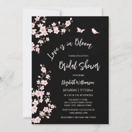 Love Is In Bloom | QR Code Registry Bridal Shower Kaart
