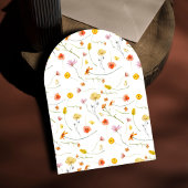 Love is in Bloom Spring Wildflower Bridal Shower Kaart