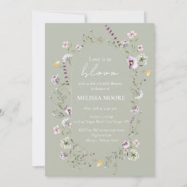 Love Is In Bloom Vrijgezellenfeest Sage Green Kaart