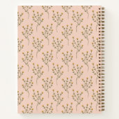 Love is in Bloom Wildflower Bridal Guest Book Notitieboek (Achterkant)