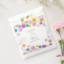 Love is in Bloom Wildflower Garden Bridal Shower Bedankzakje