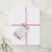 Love is in Bloom Wildflower Garden Bridal Shower Cadeaulabel (Met Touw)