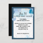 LOVE IS IN DE LUCHT Joodse bruiloft-Kaart Kaart (Voorkant / Achterkant)