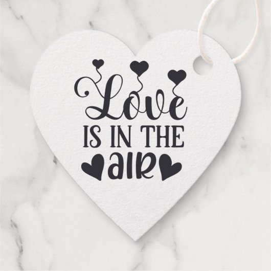 Love Is In The Air Bedankjes Labels (Achterkant)
