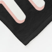 Love Is In The Air But So Is The Flu Funny Valenti Fleece Deken (Hoek)