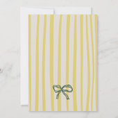 Love Is in the Air Citrus Quirky Bridal Shower Kaart (Achterkant)