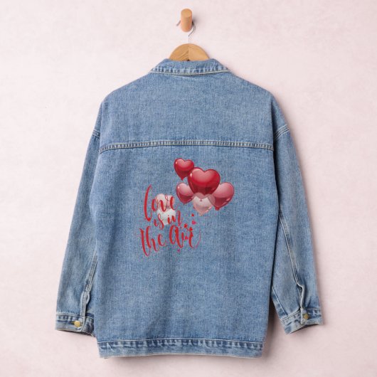 Love Is In The Air Denim Jacket (Hangar)