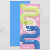 Love Is In The  Air - Funky Cute Style Kaart (Voorkant / Achterkant)