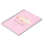 Love is in the air hearts umbrella notitieboek (Linkerzijde)