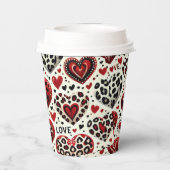 Love Is In The Air Papieren Bekers (Achterkant)