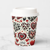 Love Is In The Air Papieren Bekers (Voorkant)