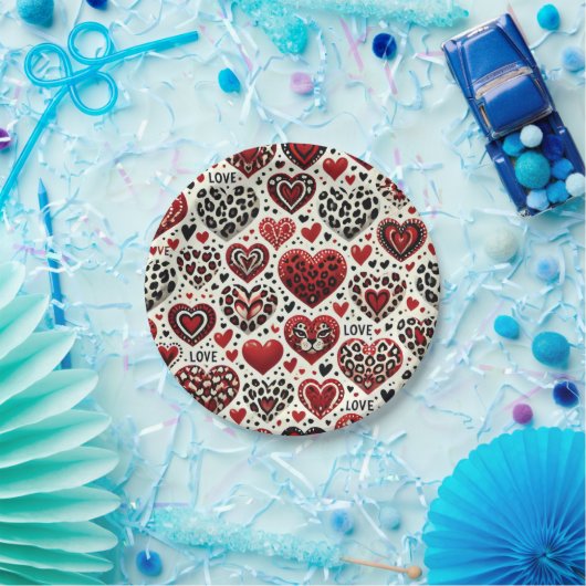 Love Is In The Air Papieren Bordje (Feest)