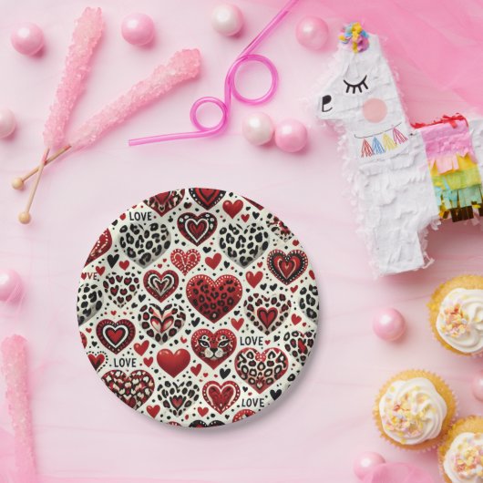 Love Is In The Air Papieren Bordje (Feest)