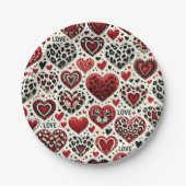 Love Is In The Air Papieren Bordje (Voorkant)