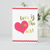 Love Is In The Air! Schattigee Valentijn (Staand voorkant)