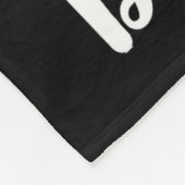 Love Is In The Air Try Not To Breathe Anti Valent  Fleece Deken (Hoek)