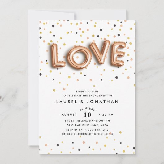 Love Is In The Air | Uitnodiging van de indienende (Voorkant)