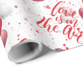 Love Is In The Air Wrapping Paper Cadeaupapier (Rol Hoek)