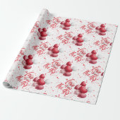 Love Is In The Air Wrapping Paper Cadeaupapier (Uitgerold)
