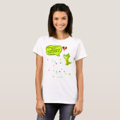 Love is in The Air? Wrong, Nitrogen, Oxygen, Carbo T-shirt (Voorkant volledig)