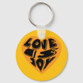 Love is Joy Sleutelhanger (Achterkant)