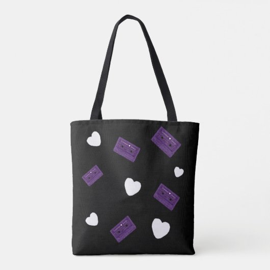 Love is Just a mixtape away Tote Bag (Achterkant)