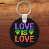 Love is key chain - kies style sleutelhanger (Voorkant)