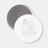 Love_is_kind Magneet (Voorkant / Achterkant)