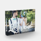 Love is Kind Photo and Name Fotoblokken (Links)