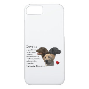 Love is Labrador Retriever Gifts Case-Mate iPhone Case