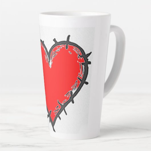 Love is  latte mok (Rechterhoek)