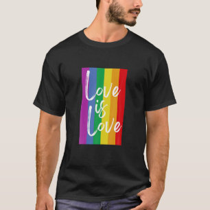 Love is Lesbian Gay Bisexual Pride T-shirt