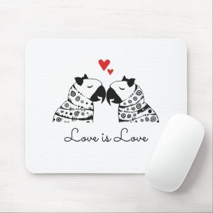 Love is Lesbian Parrots Muismat