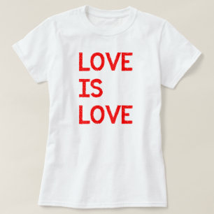 Love is LGBTQ Pride T-shirt