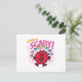 Love is Little Miss Scary Briefkaart (Staand voorkant)