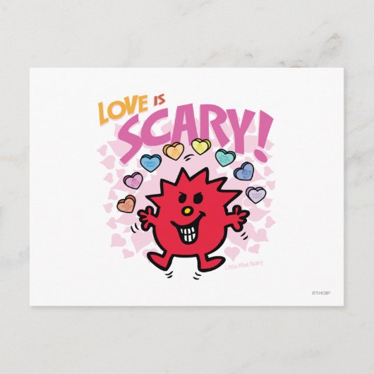 Love is Little Miss Scary Briefkaart (Voorkant)