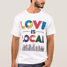Love Is Local UK T-shirt – LGBTQ+ Pride T-shirt