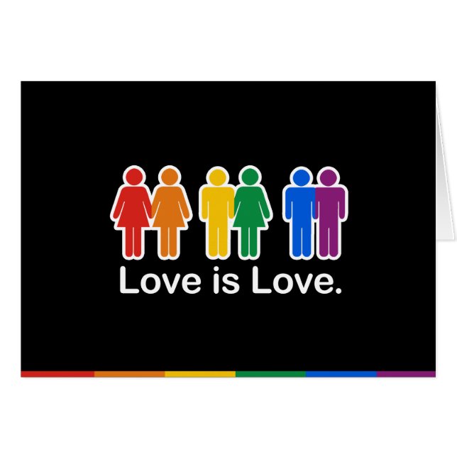 LOVE IS LOVE BASIC (Voorkant Horizontaal)