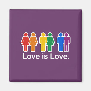 LOVE IS LOVE BASIC MAGNEET