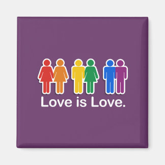LOVE IS LOVE BASIC MAGNEET