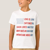 Love is Love Boy's T-Shirt (Voorkant)