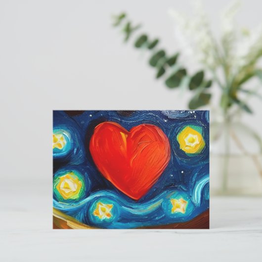 Love is Love Briefkaart (Staand voorkant)