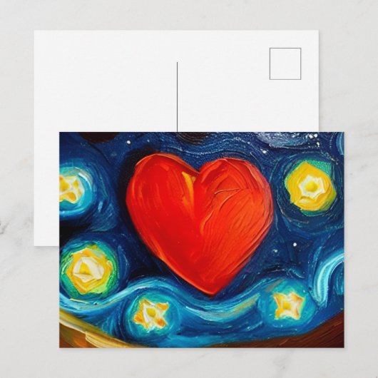 Love is Love Briefkaart (Voorkant / Achterkant)