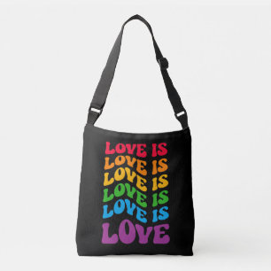 Love is Love Gay LGBT Crossbody Tas