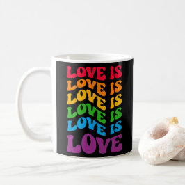 Love is Love Gay LGBT Koffiemok